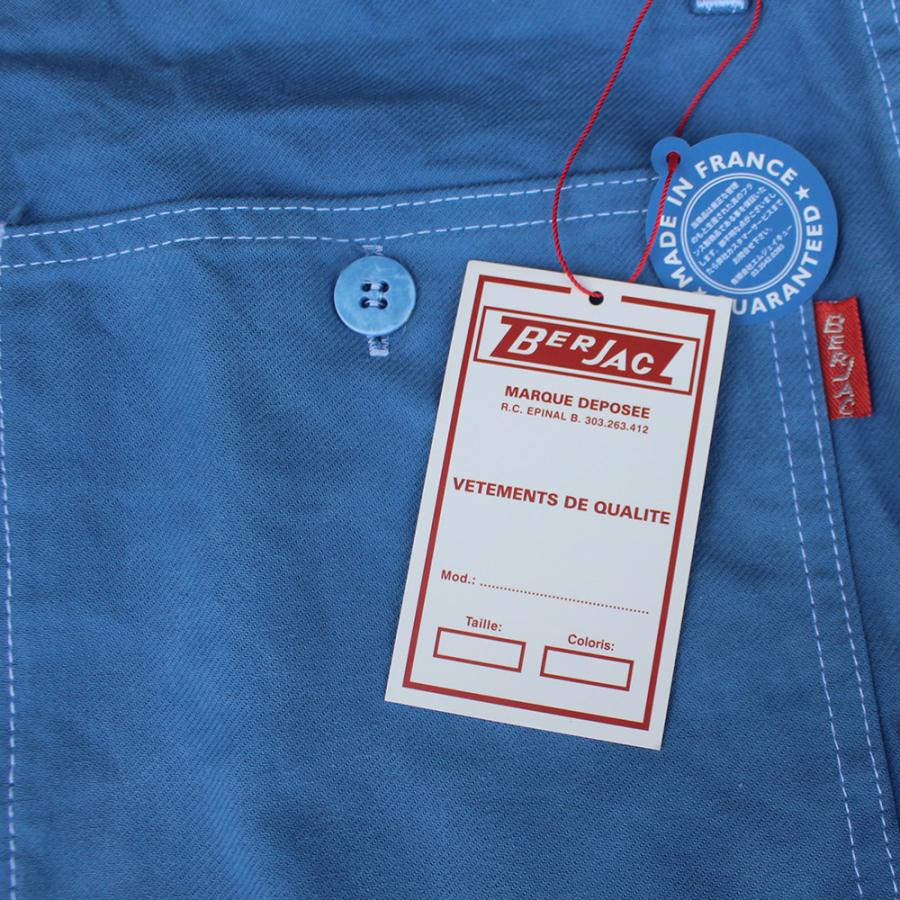 ベルジャック BERJAC PANTALON DE BASE CONTEMPORARY PASTEL BLUE PANTS パステルブルー ...