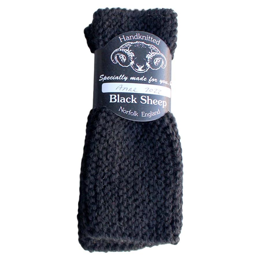 ブラックシープ BLACK SHEEP HAND KNIT ARM WARMER (ハンドウォーマー) 指先なし手袋 MADE IN ENGLAND｜ueno-yayoi｜07