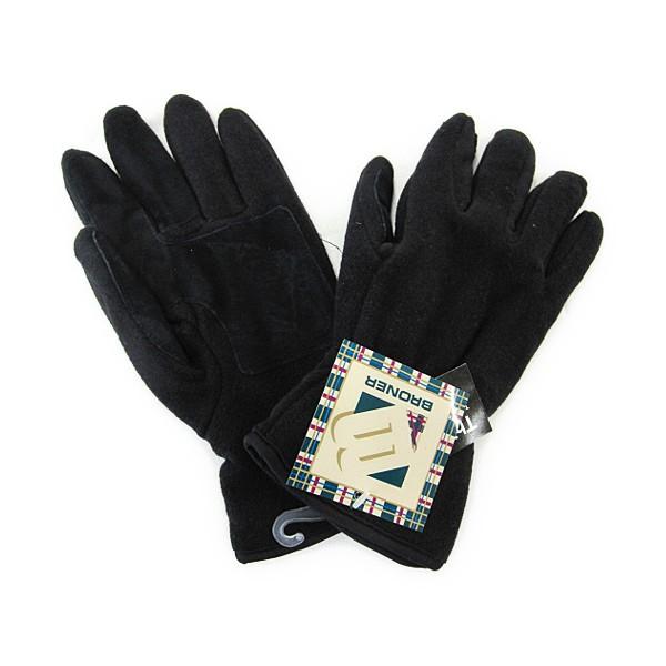 BRONER ブローナー Thinsulate Fleece Glove シンサレート フリースグローブ 数量限定 DEAD STOCK ブラック｜ueno-yayoi