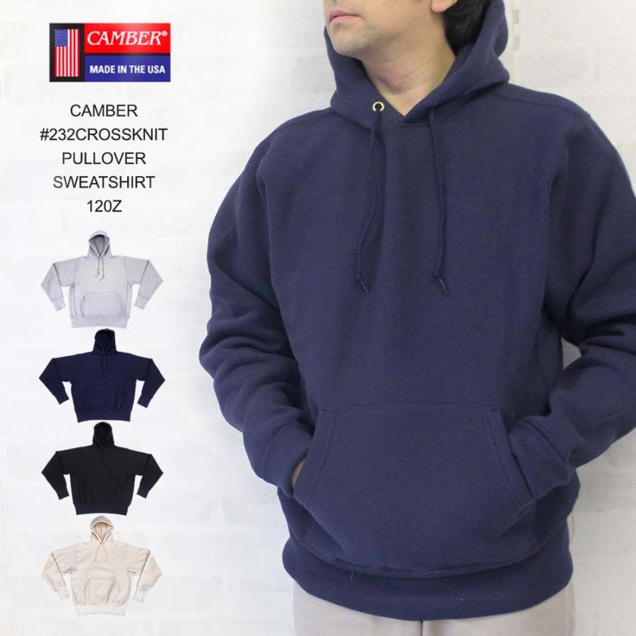CAMBER キャンバー #232 12oz CROSS KNIT クロスニット PULL CAMBER キャンバー #232 12oz CROSS KNIT クロスニット PULL