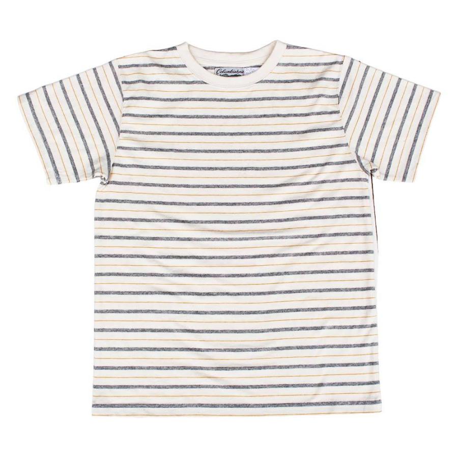 コロンビアニット Columbia knit EX.S S Williamette Stripe Tee 別注