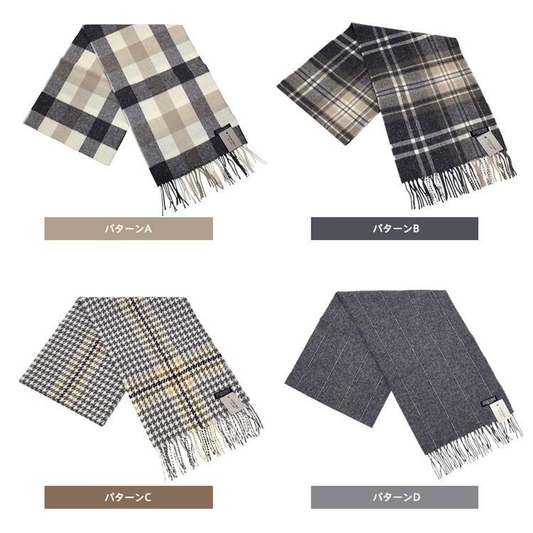 FOXFORD フォックスフォード 100% LAMBS WOOL CHECK SCARF ラムズウール チェックマフラー｜ueno-yayoi｜04