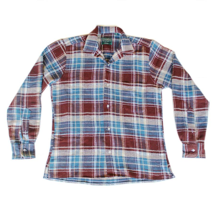 ギットマンヴィンテージ GITMAN VINTAGE LONG SLEEVE CAMP SHIRT WITH 