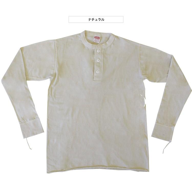 Healthknit（ヘルスニット） #906L L S Sleeve Henley Neck 長袖