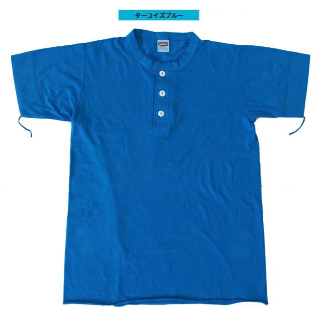 Healthknit（ヘルスニット） ＃906S S S Henley Neck 半袖ヘンリー