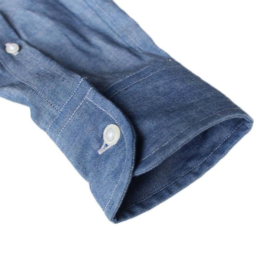 【未使用】アイクベーハーBD2枚（シャンブレー、オックス）M 身幅51 袖丈63 未使用】アイクベーハーBD2枚（シャンブレー、オックス）M 身幅51 袖丈