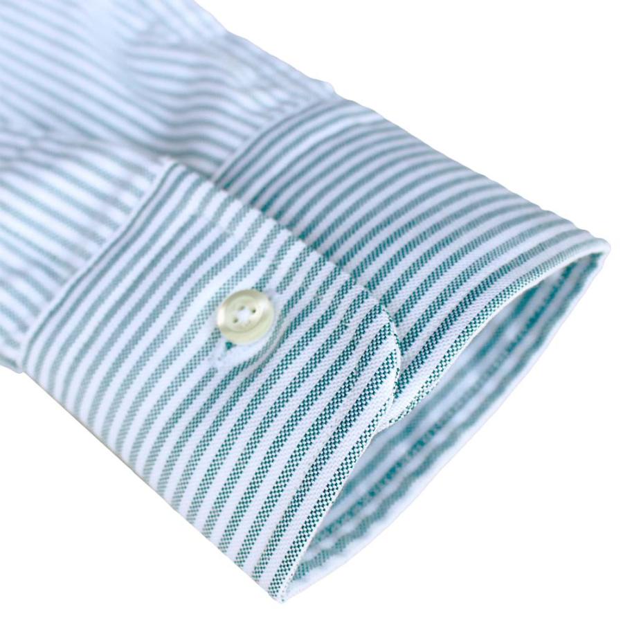 アイクベーハー IKE BEHAR TRADITIONAL FIT L/S CANDY STRIPE OXFORD SHIRT  トラディッショナルフィット 長袖キャンディストライプ オックスフォード B.D.シャツ