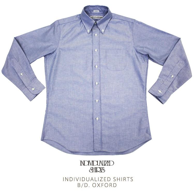 INDIVIDUALIZED SHIRTS インディビジュアライズド シャツ オックスフォード B Dスタンダードフィットシャツ (レガッタ OXFORD)｜ueno-yayoi｜02