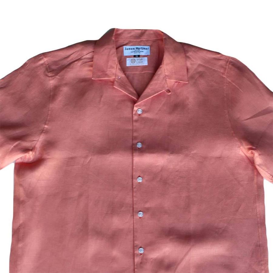 James Mortimer ジェームスモルティマー Open Collared Irish