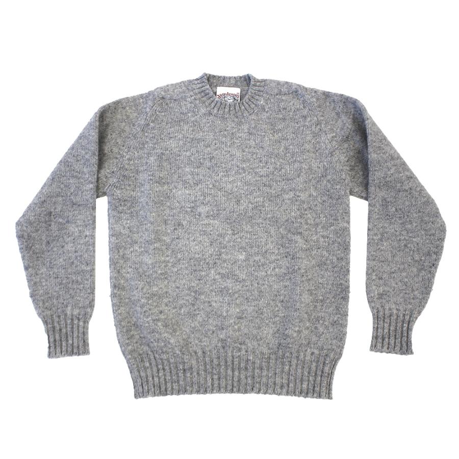JAMIESON'S ジャミーソンズ 3PLY PLAIN SADDLE SHOULDER CREW JAMIESON'S ジャミーソンズ 3PLY PLAIN SADDLE SHOULDER CREW