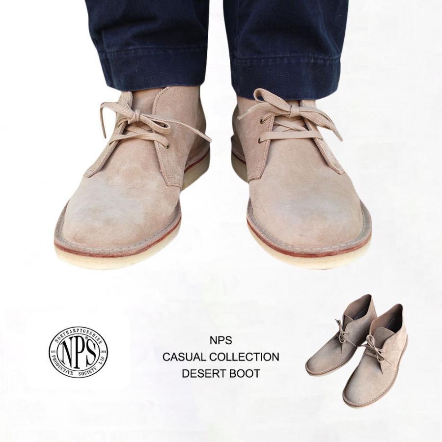新品　NPS(エヌピーエス) DESERT BOOTS デザートブーツ　26.5 エヌピーエス NPS CASUAL COLLECTION DESERT BOOT デザート