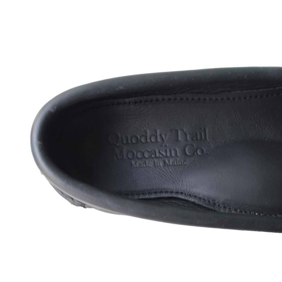 Quoddy クオディ QUODDY VENETIAN BLACK LEATHER ベネシャン ブラック