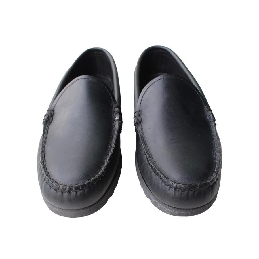 Quoddy クオディ QUODDY VENETIAN BLACK LEATHER ベネシャン ブラック
