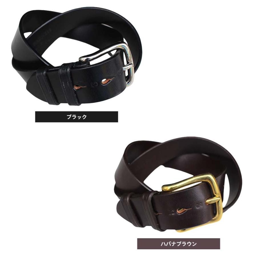 REAL HARNESS リアルハーネス BRIDLE LEATHER BELT MADE IN ENGLAND ブライドルレザーベルト 38mm イギリス製｜ueno-yayoi｜06