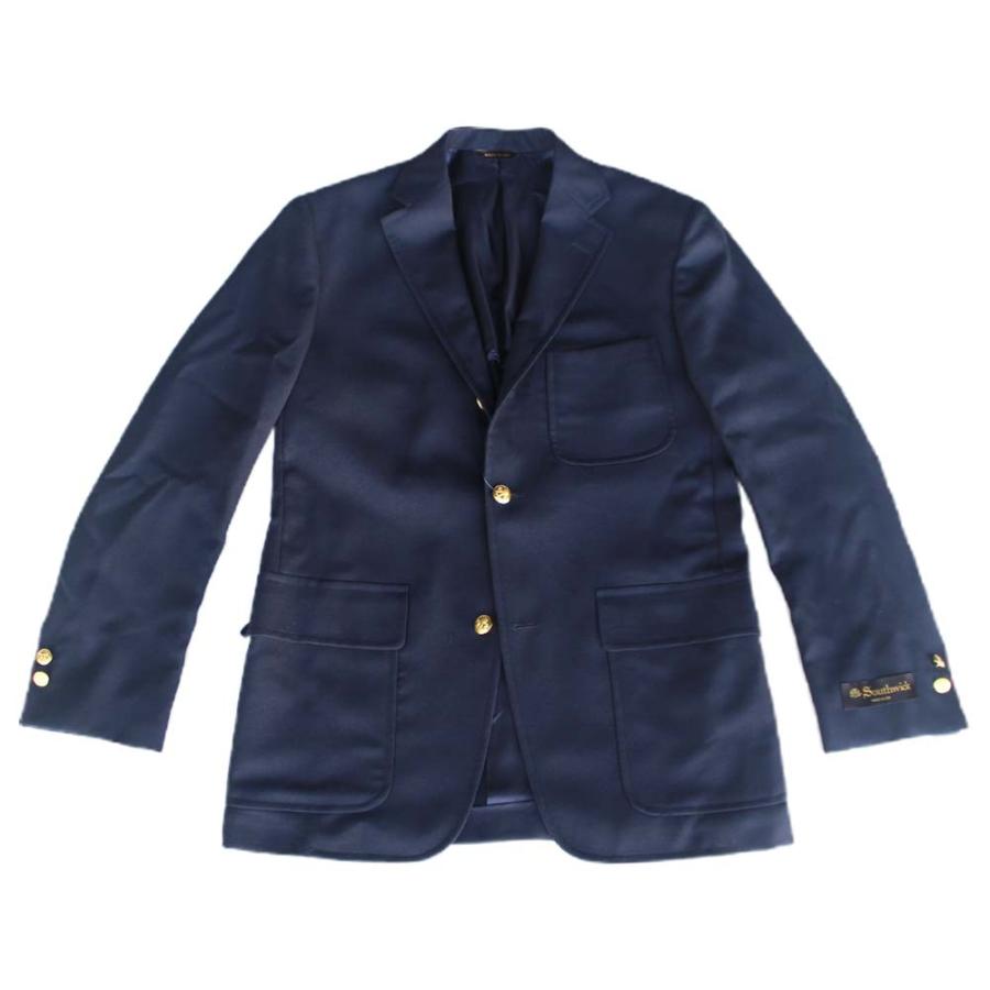 SOUTHWICK サウスウィック CAMBRIDGE WOOL NAVY BLAZER SOUTHWICK サウスウィック CAMBRIDGE WOOL NAVY BLAZER