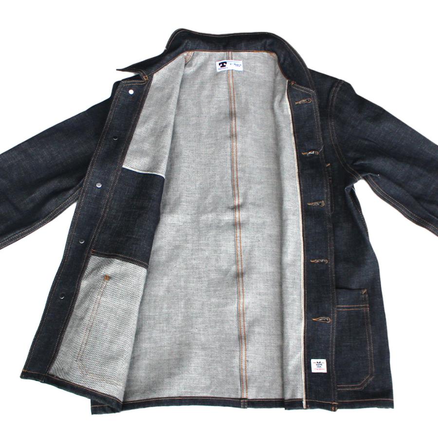 TELLASON テラソン GRAYFORD JACKET 12.5oz CONE MILLS SELVEDGE TELLASON テラソン GRAYFORD JACKET 12.5oz CONE MILLS SELVEDGE