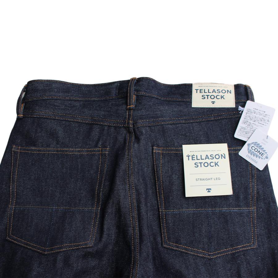 テラソンストック TELLASON STOCK 14oz CONE DENIM NON-SELVAGE 5 POCKET PANTS 14オンス  コーンデニム ノンセルヴィッジ ５ポケットパンツ