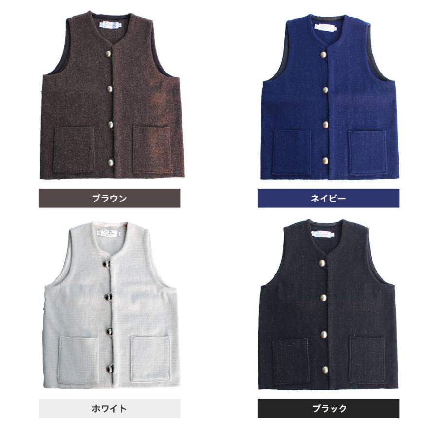 TRUJILLO'S トルフィリオス ROUND 4-BUTTON SOLID VEST 4つ TRUJILLO'S トルフィリオス ROUND 4-BUTTON SOLID VEST 4つ