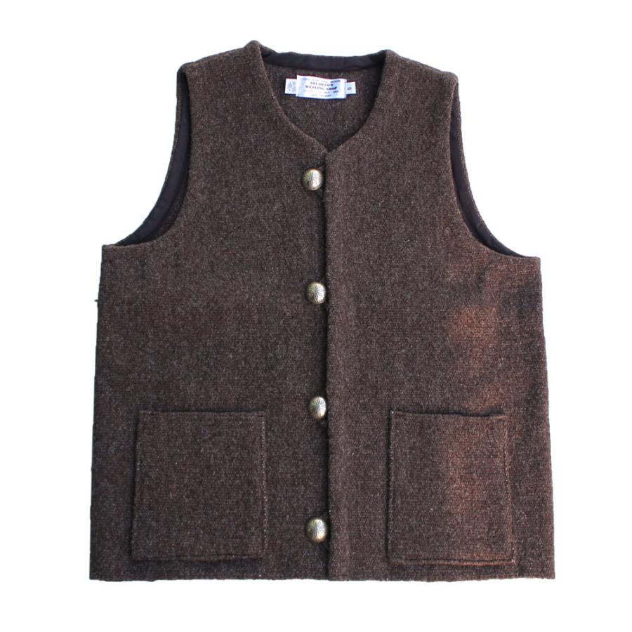 TRUJILLO'S トルフィリオス ROUND 4-BUTTON SOLID VEST 4つ TRUJILLO'S トルフィリオス ROUND 4-BUTTON SOLID VEST 4つ