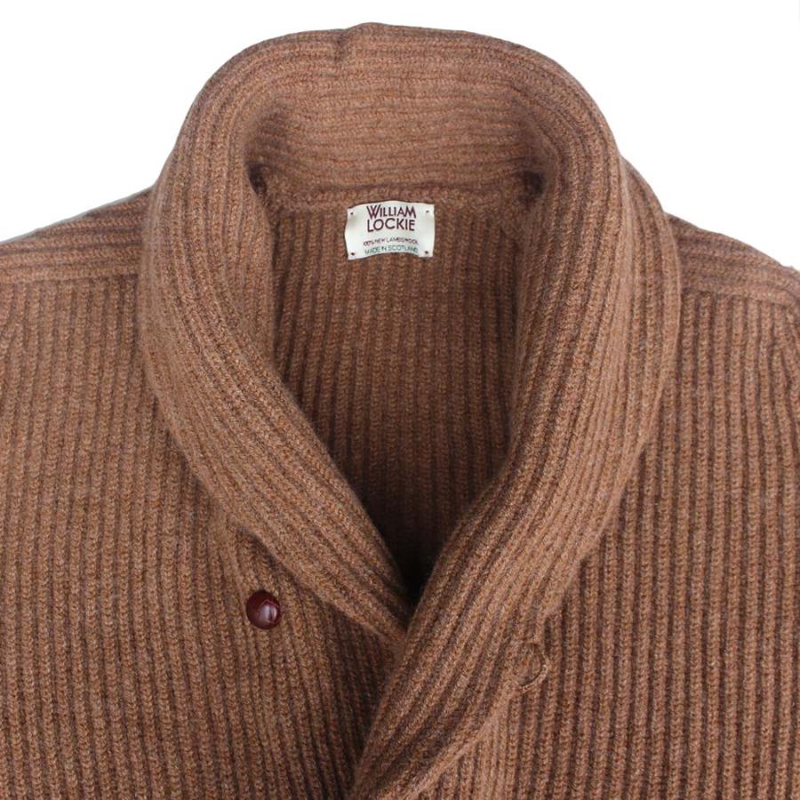 ウィリアムロッキー　WILLIAM LOCKIE　WINDSOR  8  SHAWL COLLAR CARDIGAN ウィンザー　ショールカラーカーディガン｜ueno-yayoi｜05