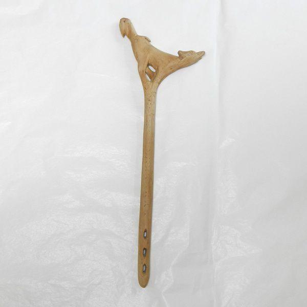 旧石器時代「トナカイの角製投槍器」レプリカ（模型） : 上野科学社