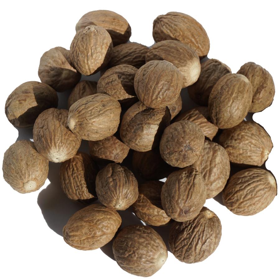 なつめぐページ ナツメグ 原形 ホール 50g スパイス ハーブ nutmeg ナッツメッグ