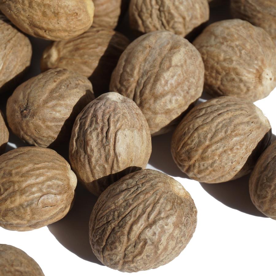 ナツメグ 原形 ホール 500g スパイス ハーブ nutmeg ナッツメッグ