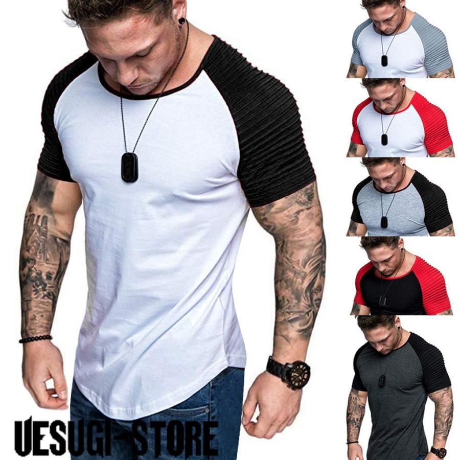 シャツ Tシャツ メンズ トップス 半袖 普段着 夏物 夏 ファッション カジュアル おしゃれ カットソー 欧米 Us Myf08 上杉ストア 通販 Yahoo ショッピング