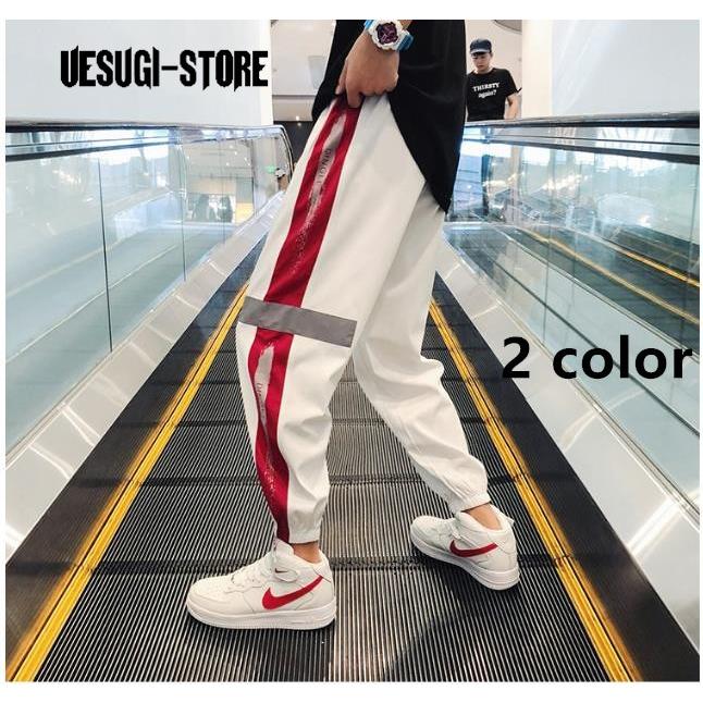 サルエルパンツ メンズ レディース 厚手 冬 秋 スウェット 大きいサイズ アラジンパンツ アジアンファッション エスニック サイドライン 再帰反射 Uss Mkz75 上杉ストア 通販 Yahoo ショッピング