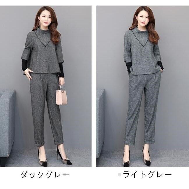 スーツパンツ レディース フォーマル セットアップ 入園式 卒業式 卒園式 通勤 Ol 30代 40代 着痩せ 体型カバー 2点セット 秋新作 Uss Wtz06 上杉ストア 通販 Yahoo ショッピング