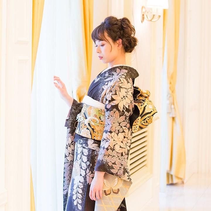 ☆リリー☆成人式 正絹振袖フルセット ☆リリー☆成人式 正絹振袖