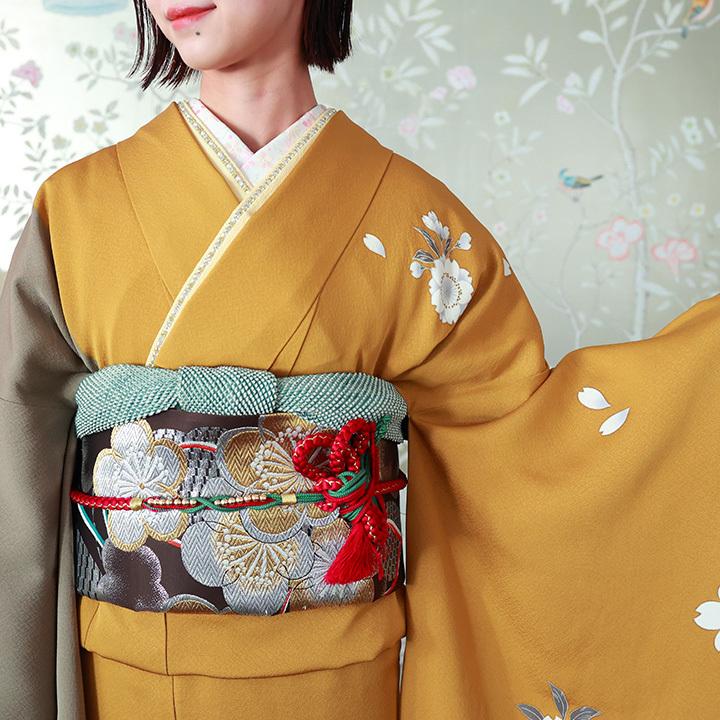 ゆうりん　⭐️振袖フルセット（７点）　正絹　成人式 ゆうりん ⭐️振袖フルセット（7点） 正絹 成人式 楽天市場】【成人式