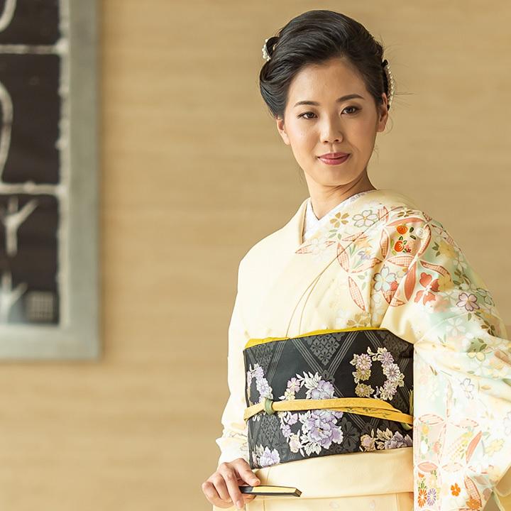 青地辻が花絞り 翠山工房 作【A-2908】｜振袖ギャラリー｜浜松市で成人