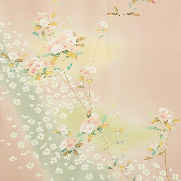 レンタル フルセット 高級正絹 訪問着 レンタル Ho Mi087 桜色 夾竹桃 桜 結婚式 入学式 卒業式 ７５３ お宮参り パーティー 式典 安い Ho Mi087 レンタルコスチュームueyama 通販 Yahoo ショッピング
