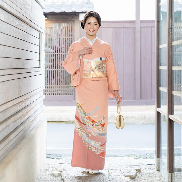 週末限定直輸入♪ 正絹 袋帯 留袖 色留袖 - 着物