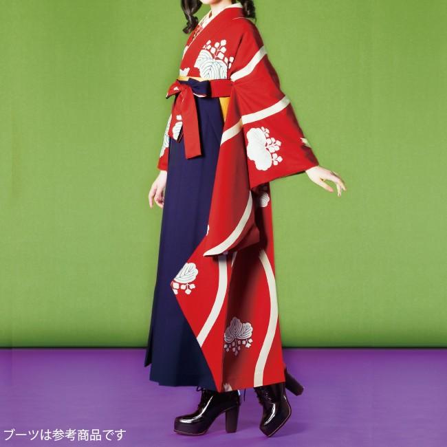 卒業式　袴セットJ 卒業式 レンタル 大学 短大 小学校卒業式 袴 j-rosso-102 フルセット