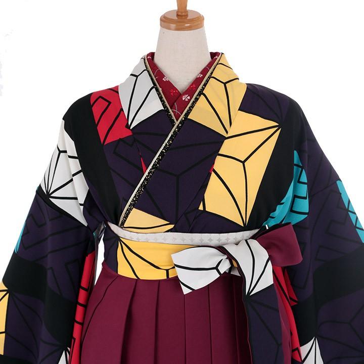 卒業式 レンタル 大学 短大 小学校卒業式 袴 j-rosso-106 フル