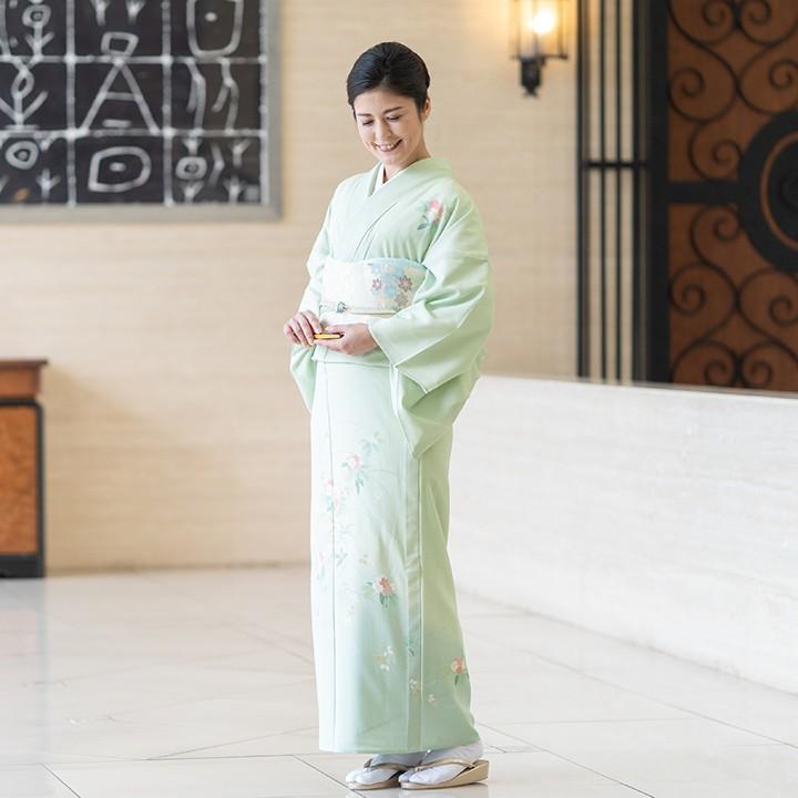 夏の訪問着★絽　セット 夏用 絽 訪問着 フルセット(小豆色系)|訪問着・付下げ 3L45 : e