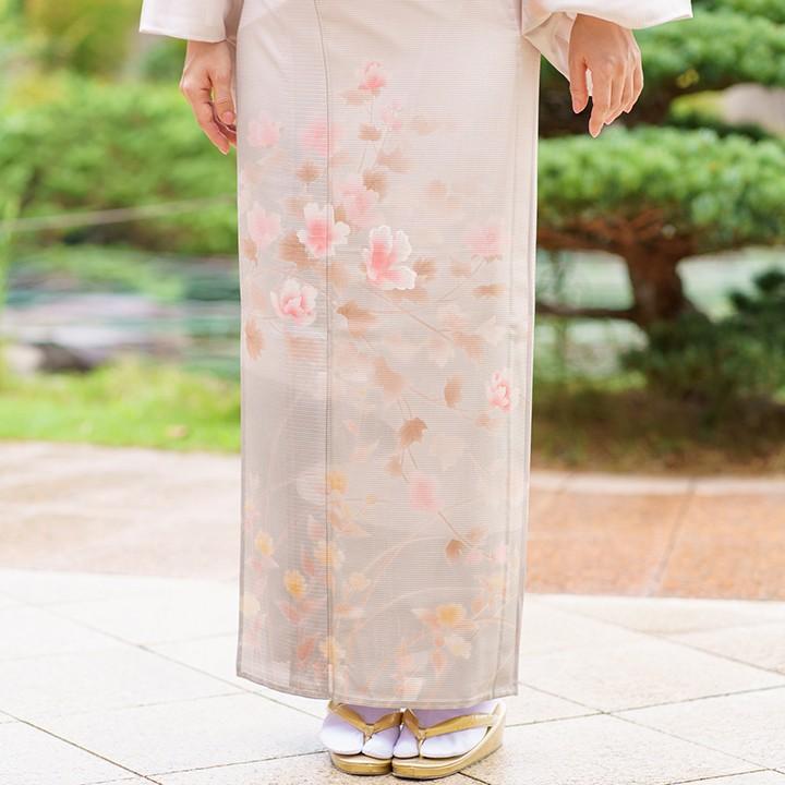 レンタル 夏用 絽 訪問着 フルセット 高級 ROHO-077 薄桜色 結婚