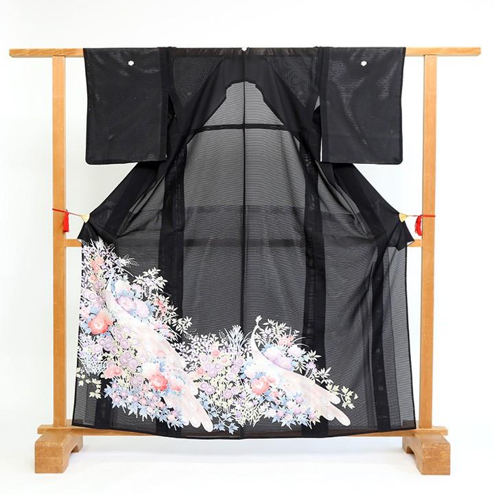 レンタル夏用留袖 絽 フルセット 高級留袖 レンタル 夏用 TS-021 孔雀 牡丹 結婚式 母親 衣装　夏 留袖 絽 レンタル留袖 夏の結婚式母親 6月 7月 8月 9月 |  | 02