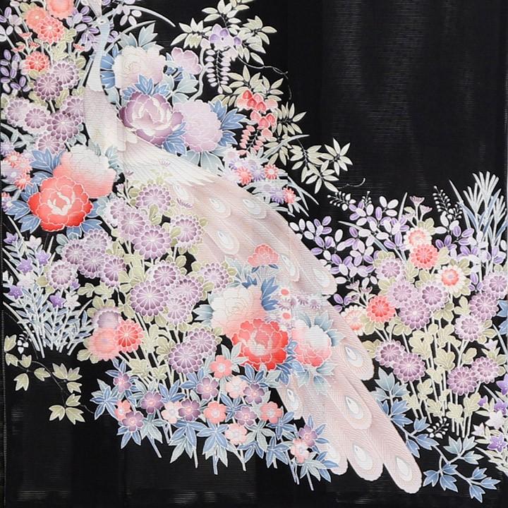 レンタル夏用留袖 絽 フルセット 高級留袖 レンタル 夏用 TS-021 孔雀 牡丹 結婚式 母親 衣装　夏 留袖 絽 レンタル留袖 夏の結婚式母親 6月 7月 8月 9月 |  | 03
