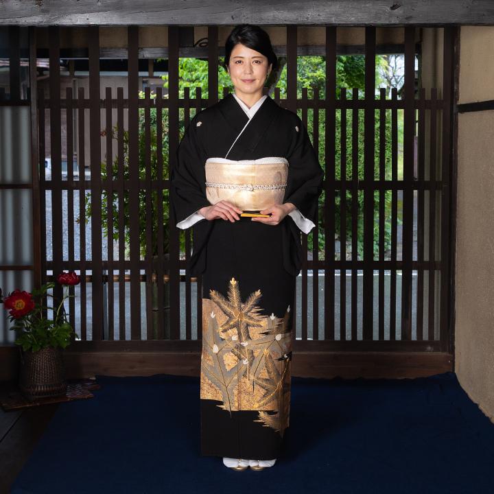 無地振袖 紋意匠 シンプル 青緑系 身丈162cm 撥水加工済み 無地振袖 紋意匠 シンプル ネイビー系 身丈162cm 撥水加工済み