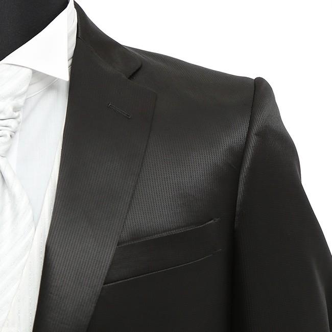 レンタル タキシード　送料無料　TX-059　ブラック黒タキシード　結婚式 　パーティ　二次会 　貸衣装　新郎　ブライダル　ウエディング　タキシードレンタル |  | 04