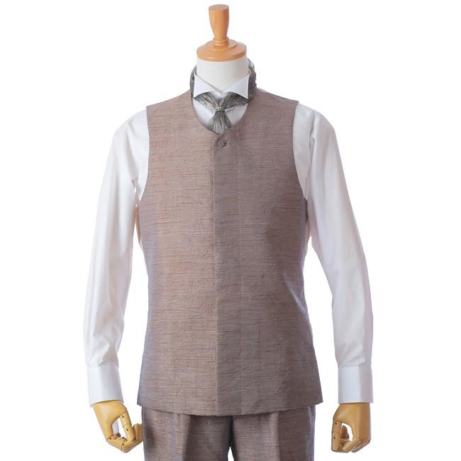 レンタル タキシード TX-084 ライトブラウン メンズ 結婚式 パーティ