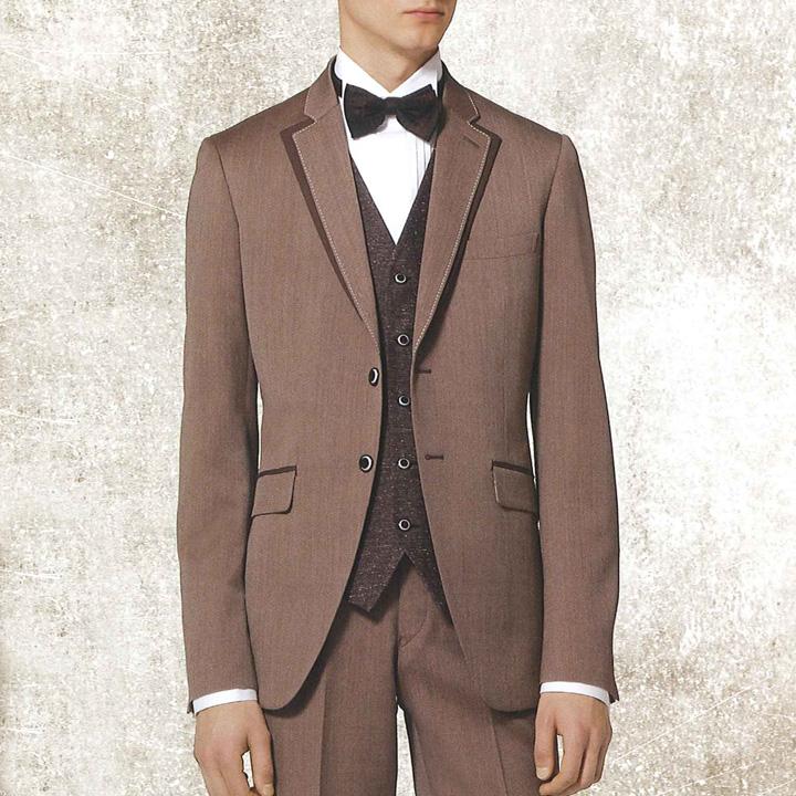 レンタル タキシード TX-M-20385 メロウブラウン メンズ 結婚式