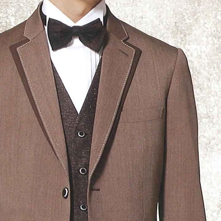 レンタル タキシード TX-M-20385 メロウブラウン メンズ 結婚式