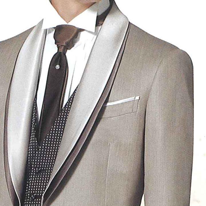 【モカ】結婚式 タキシード レンタル タキシード TX-M-20390 モカベージュ メンズ 結婚式