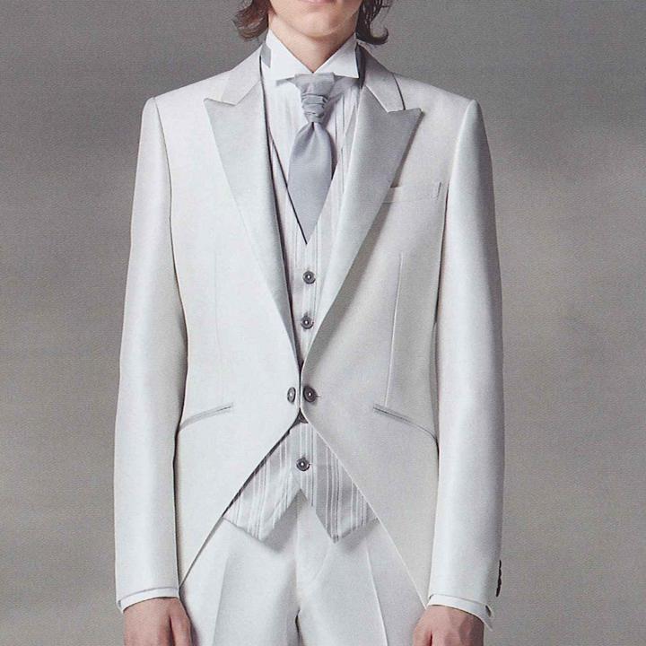 レンタル タキシード TX-M-775 ウィッシュホワイト メンズ 結婚式