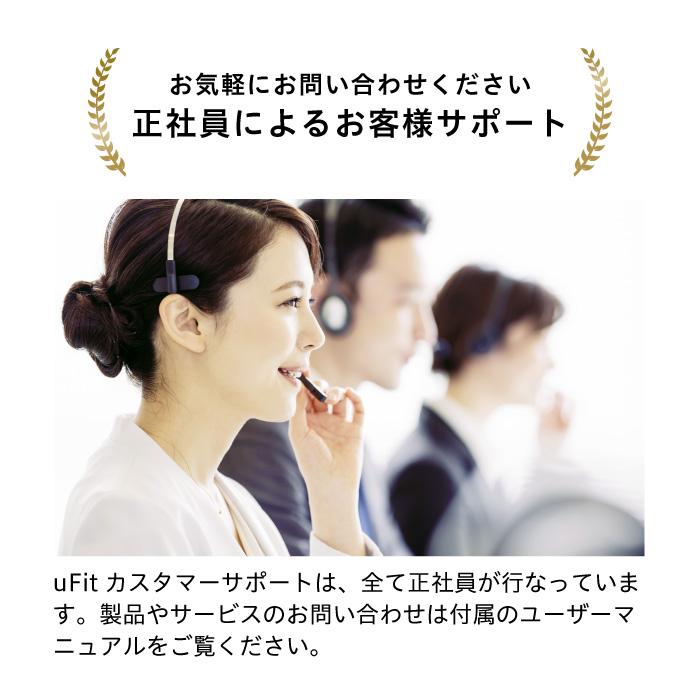 【日本製】uFit 低周波治療器 医療機器 強力 小型 充電式 専用パッド マイクロカレント プロアスリート愛用 1年保証 スポーツ 低周波マッサージ 電気マッサージの画像