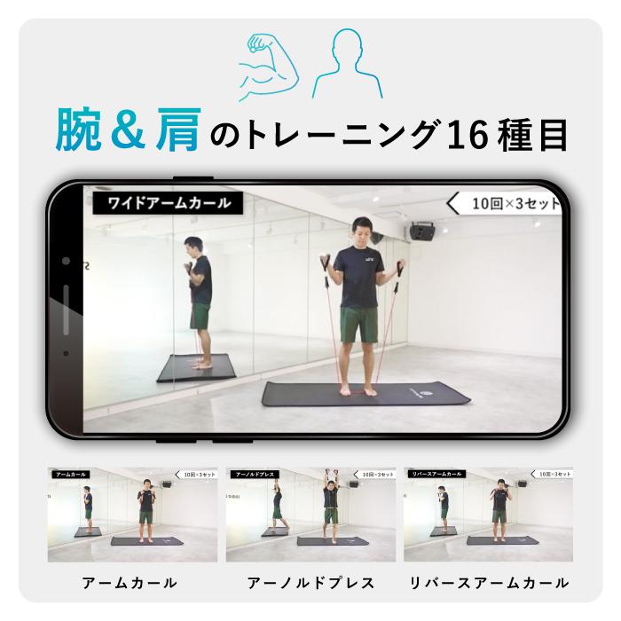 uFit 【公式】uFit トレーニングチューブ 強度別5本セット 解説 uFit 【公式】uFit トレーニングチューブ 強度別5本セット 解説